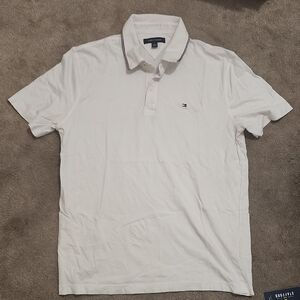 Tommy Hilfiger White Polo Shirt